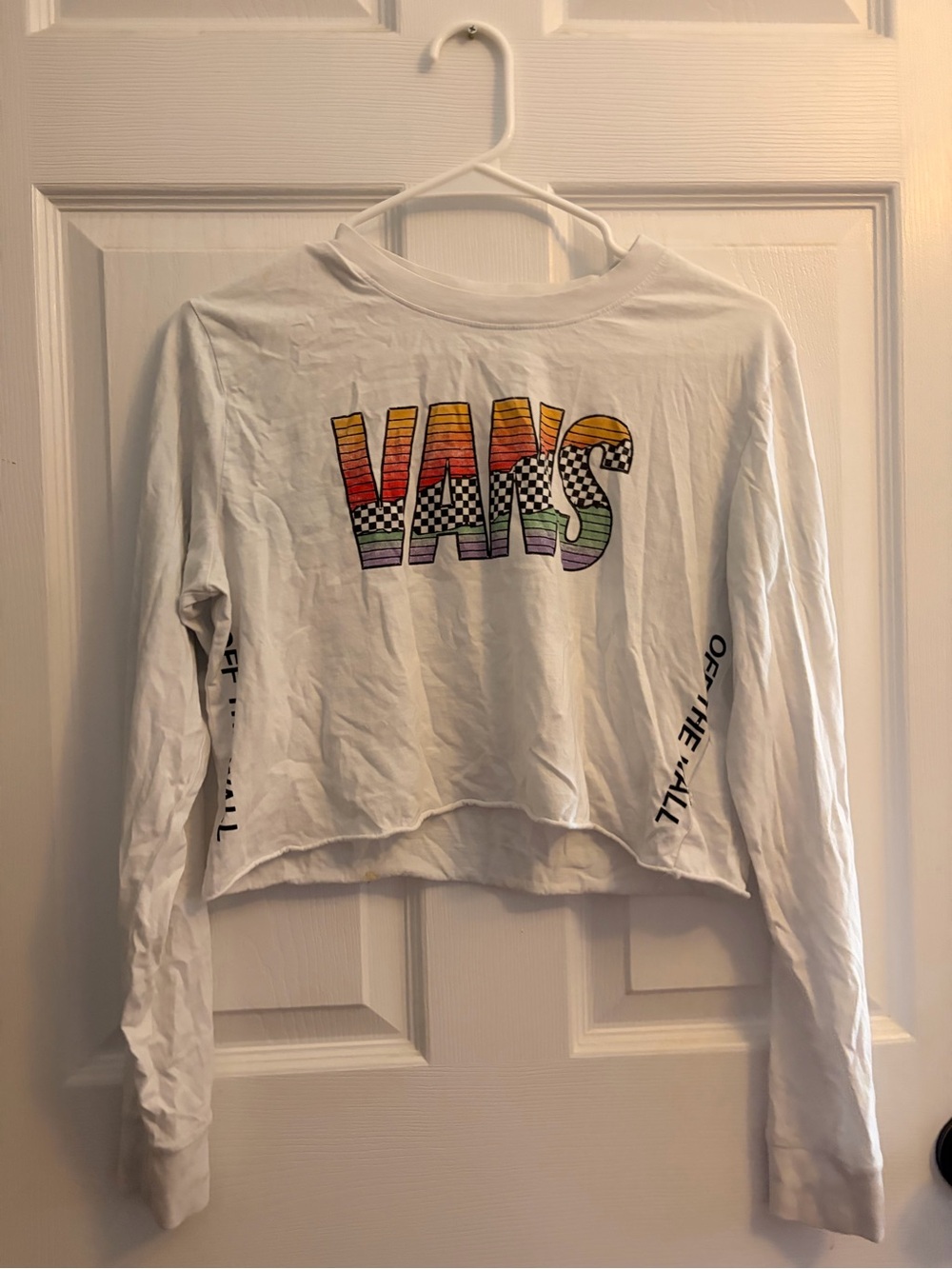 Vans Long-Sleeve Crop Tee